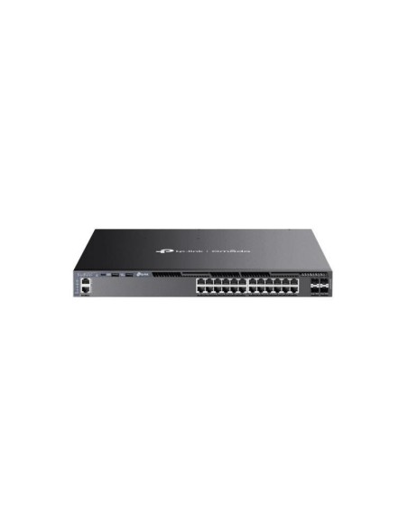 SWITCH TP-LINK OMADA L3 24 PUERTOS GIGABIT + 4 SFP+ 10G STACKABLE