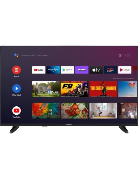 TELEVISOR DAEWOO 32 LED HD USB SMART TV ANDROID WIFI BLUETOOTH