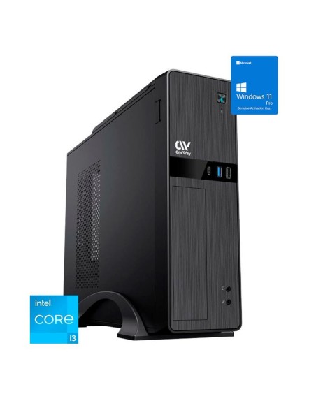 ORDENADOR ONEWAY POLARIS SFF I3 10100/8GB/SSD500GB NVME/W11PRO