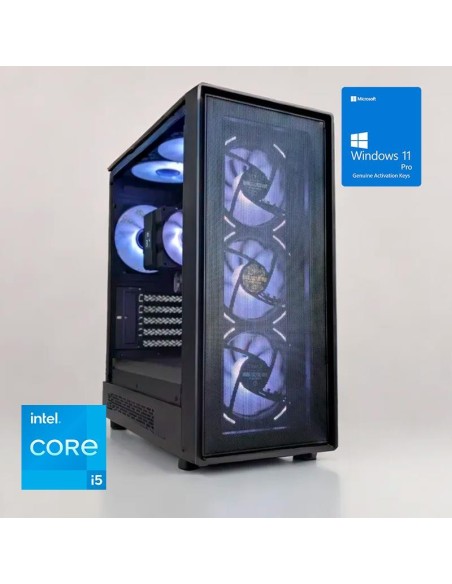 ORDENADOR GAMING STORM RGB I5 12400/8G/SSD500 NVME/700W/W11PRO